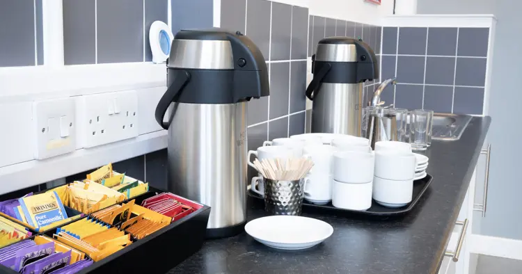 Living room tea and coffee