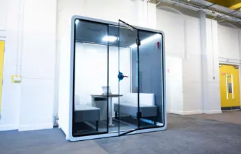 Soundproof meeting pods