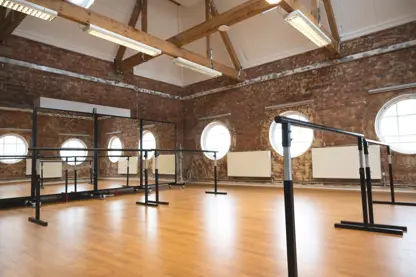 Angel room with ballet barres