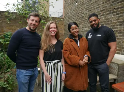 Emotional Wellbing Team: Danny, Hannah, Immanuella and Matt